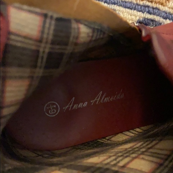 Burgundy/Red heeled ankle boots ❤️ - Picture 5 of 5